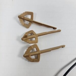 Fisher Price Imaginext Original Gold Lot of 3 Missile Projectiles